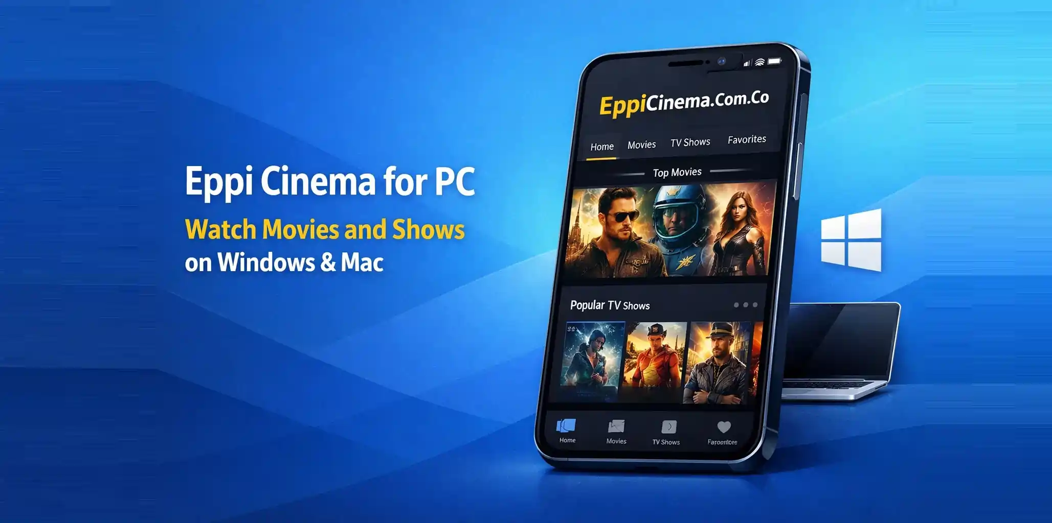 Eppi Cinema for PC – Watch Movies and Shows on Windows & Mac