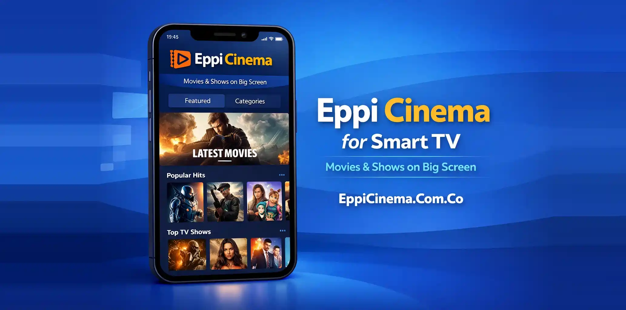 Eppi Cinema for Smart TV – Movies & Shows on Big Screen